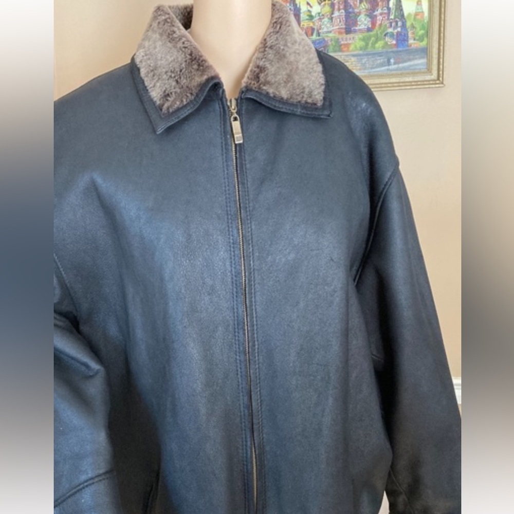 Black Sheepskin Coat/Jacket